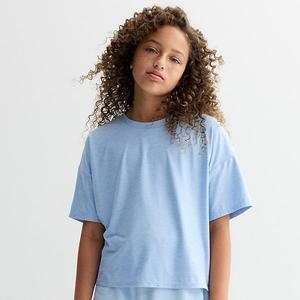 Футболка с коротким рукавом для девочек 7-16 лет oversized wander Flx, Peri Opal