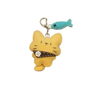 Очаровательные куклы-подвески Kitten Fish с ароматом плюша, высота 10 см MIXIANG