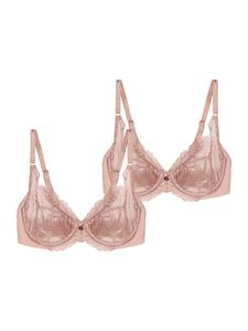 Бюстгальтер на косточках TRIUMPH Bra Wild Peony Florale, розовый