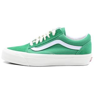 Кроссовки Vans Old Skool Lifestyle Shoes Unisex Low-top Greenish-white, зеленый