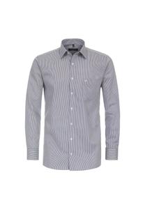 Мужская деловая рубашка в полоску комфортного кроя CASAMODA, цвет Mittelblau