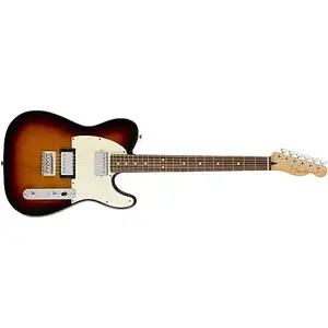 Электрогитара Fender Player Telecaster HH, гриф из пау ферро, распыление 3-цветный солнечный оттенок