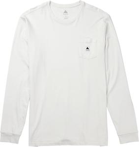 Мужская футболка Burton Colfax с длинным рукавом, Stout White