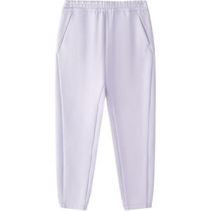 FILA KIDS Подростковые вязаные спортивные штаны светло-фиолетовые