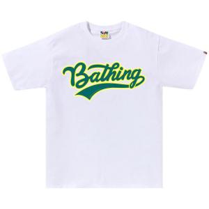 Футболка BAPE Varsity Baseball Logo Tee, White