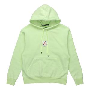 Толстовка с капюшоном Flight флисовый свитер Air Jordan, зеленый