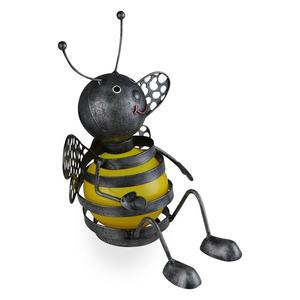 Globo Lighting Уличный светодиодный светильник на солнечных батареях, черный и желтый