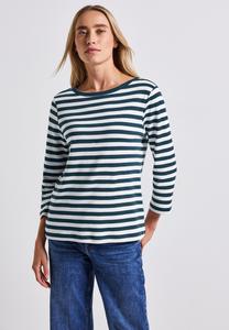 Топ Street One GESTREIFTES, Türkis/Blue