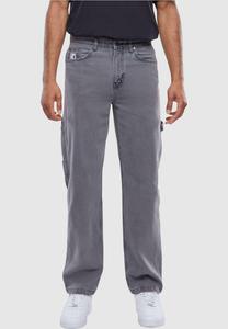 Джинсы-сигареты RETRO BAGGY WORKWEAR Karl Kani, светло-серый