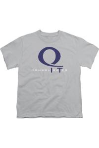 Футболка Arrow Queen Consolidated с коротким рукавом для детей Gildan, серебряный