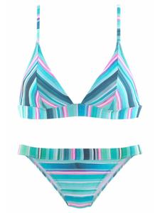 Комплект бикини Venice Beach, цвет gestreift/türkis