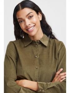 Рубашка с длинными рукавами BYDINIA, стандартный крой, цвет Olive Night b. young