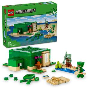 LEGO Minecraft, блоки, Черепаховый пляжный домик, 21254