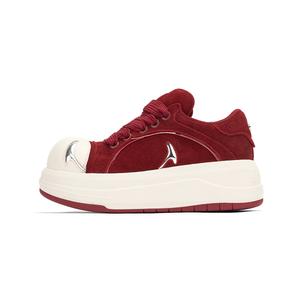 White Whale Series низкие кроссовки для скейтбординга женские red velvet SMILEY, красный Velvet