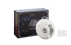 Проекторная лампа Galaxy, светильник с эффектом звездного неба, ночник, украшение из гипсофилы Tuoke, белый