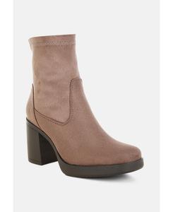 Женские ботинки-носки Enito из микрофибры London Rag, Beige/khaki