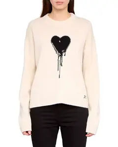 Кашемировый свитер Маркуза Zadig & Voltaire, белый