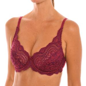 Бюстгальтер на косточках 05832 из кружева без подкладок для естественной поддержки груди Playtex, красный