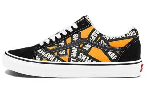 Кроссовки Vans Old Skool Alphabet Black Yellow Unisex 'Black Yellow'