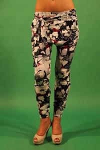 Брюки женские Gaudì, белый / черный