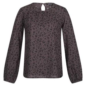 Женская блузка Hadria с животным принтом Regatta, черный