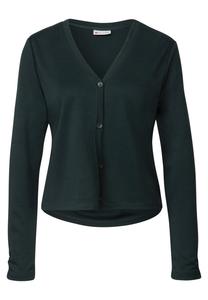 Вязаный кардиган STREET ONE, Mottled Green