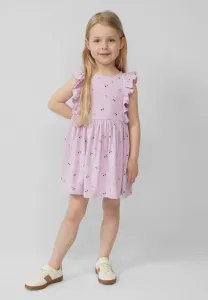 Платье из джерси kurzes с принтом и волантермельном S.Oliver, Flieder