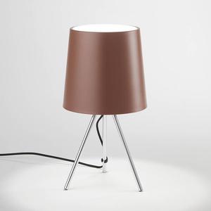 Настольная лампа Luce Ambiente e Design Marley, алюминий - 1-пламенный - коричневый