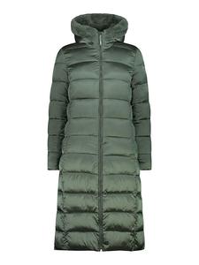 Стеганое пальто зеленого цвета CMP