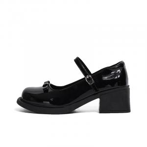Туфли Мэри Джейн на массивном каблуке Women's Medd, черный