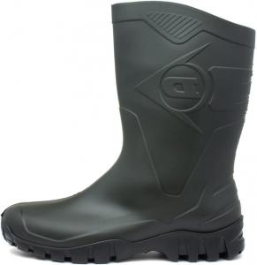 Dunlop Flying Dee - защитная обувь унисекс, ПВХ короткие резиновые сапоги до икры, 100 водонепроницаемые и химически стойкие, Size N