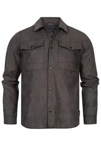 Рубашка на пуговицах классического кроя INDICODE JEANS Finny , Grey