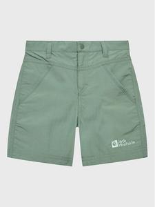 Тканевые шорты regular fit Sun 1605614 M Jack Wolfskin, зеленый