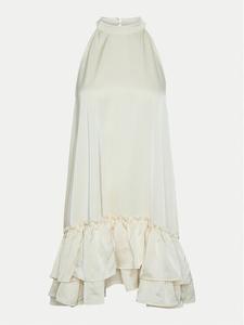 Коктейльное платье стандартного кроя Yas, экрю