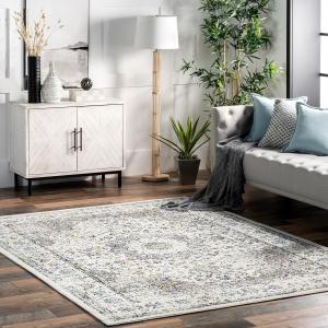 Ковер nuLOOM, 61 x 92 см, Paisley Vintage Persian, Verona Grey