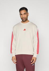 Толстовка Adidas Sportswear Sweatshirt, Alumina/Pure Ruby/Beige