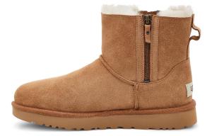 Угги женские UGG на молнии, коричневый