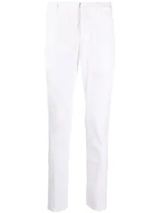 Узкие брюки чинос Dondup, белый