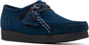 Женские ботинки Clarks Wallabee, синий