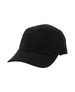 Хлопчатобумажная брезентовая кепка Mm6 Maison Margiela, черный