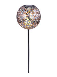 Globo lighting Солнечный светильник "SOLAR LIGHT METAL SILVER COLOR, 1XLED" серебристого цвета