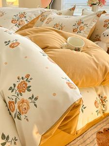 MIDO HOUSE Комплект постельного белья 4 предмета, размер 220x240 см