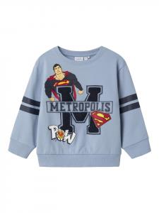 Толстовка цвета пыльный синий name it