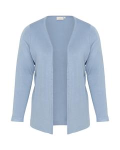 Вязаный кардиган KAFFE CURVE Knit Cardigan Farsia, цвет opal