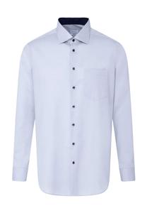 Рубашка деловая, стандартного кроя, длинные рукава, воротник Кент, мужская Seidensticker, цвет 10 10 Hellblau