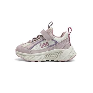 Спортивные повседневные нескользящие износостойкие низкие детские уличные кроссовки для детей Lee, розовый/фиолетовый