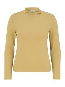 Рубашка с длинными рукавами и воротником цвета полированного золота CARTOON