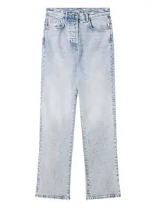Брюки Button Pantaloni Patrizia Pepe, синий