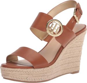 Женские босоножки на каблуке Tommy Hilfiger Kahdy, Light Brown