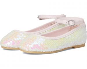 Детские блестящие балетки Janie and Jack (малыш/маленький ребенок/большой ребенок), Pink
